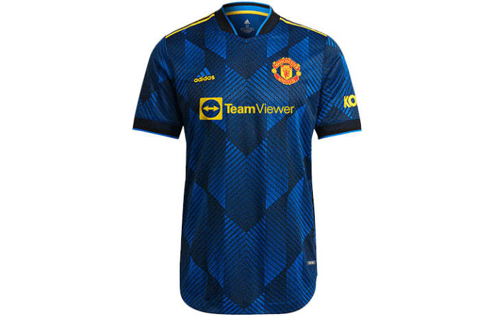 Adidas Adidas Manchester United Soccer Jersey Player Edition Men's Blue