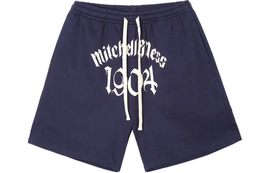 Mitchell Ness Mitchell Ness Casual Shorts Men's Navy Blue Moderate