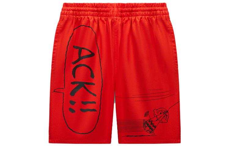 Converse Converse Casual Shorts Men's Red Moderate