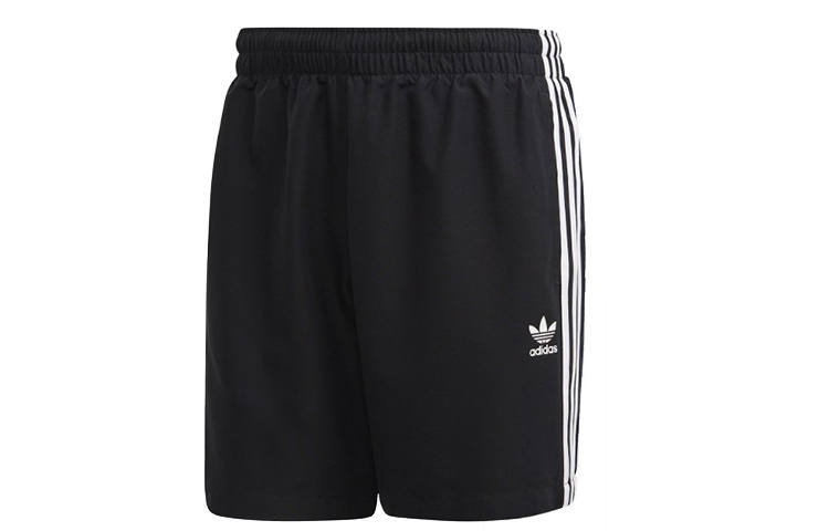 Adidas Originals 3 Stripes Sports Shorts Men's Black
