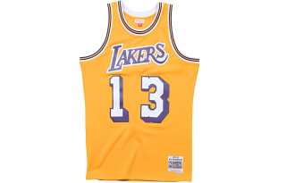 Mitchell Ness Basketball Jersey Men's Yellow