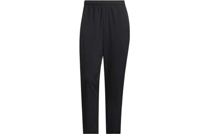 Adidas Adidas Casual Pants Men's Black Moderate Straight Fit Pants