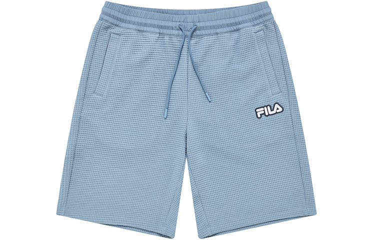 FILA FUSION Casual Shorts Men's Relaxed Blue Moderate