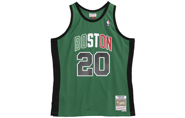 Mitchell Ness Mitchell Ness Basketball Jerseys Men's Green Moderate Other