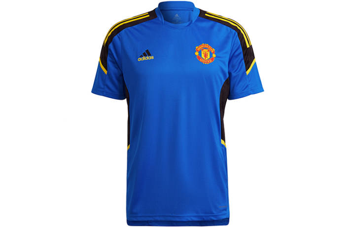 Adidas Adidas Manchester United Soccer Jerseys Men's Blue Moderate