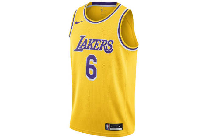 Nike Nike Basketball Jersey Men's Yellow