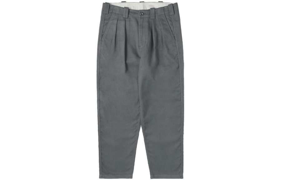 MADNESS Casual Pants Men's Gray Moderate Straight Fit Pants