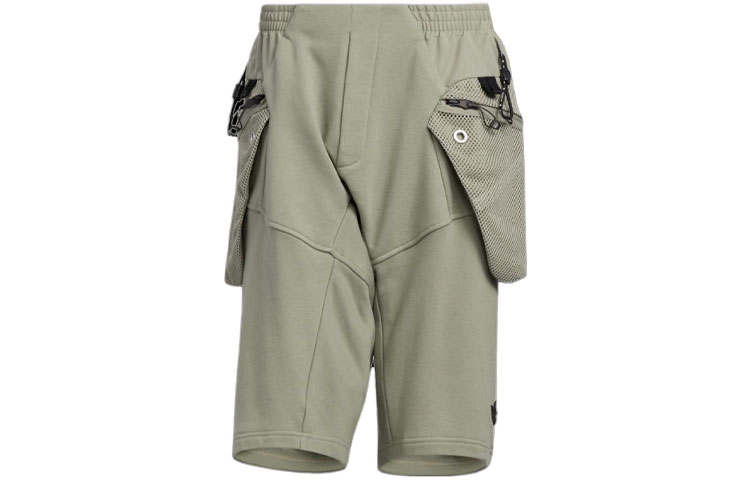 Adidas Originals Casual Shorts Unisex Pebble Silver Gray
