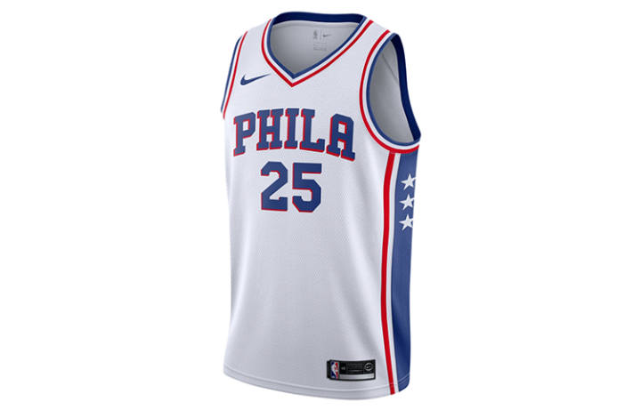 Nike Nike NBA Basketball Jersey Men's White