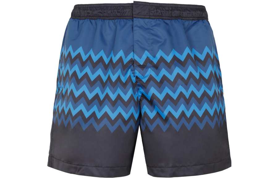MISSONI Loose Fit Shorts Men's Blue