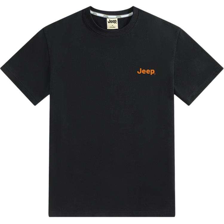 Jeep T Shirts Unisex Crew Neck Moderate Heavyweight