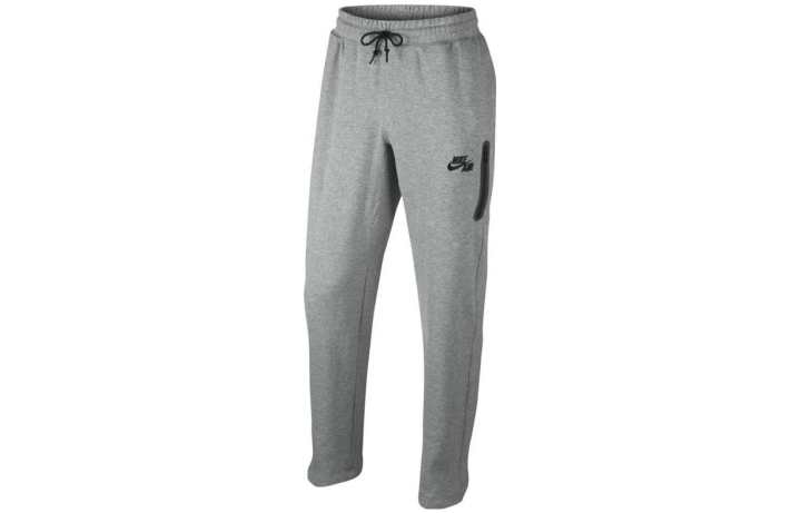 Nike Nike Casual Pants Men's Gray Moderate Straight Fit Pants