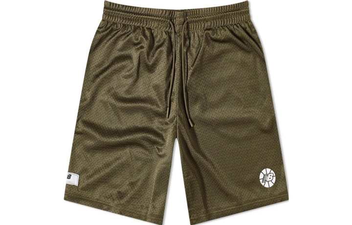New Balance New Balance Casual Shorts Men's Olive Moderate