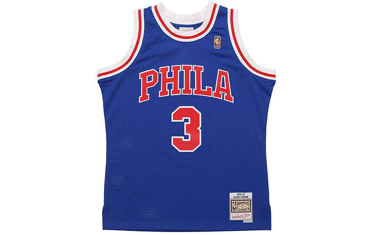 Mitchell Ness Mitchell Ness Basketball Jersey Unisex Blue