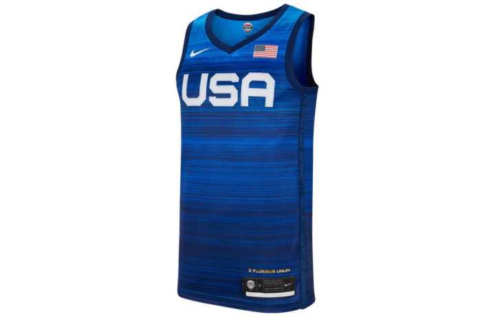 Nike Nike Basketball Jersey Men's Blue