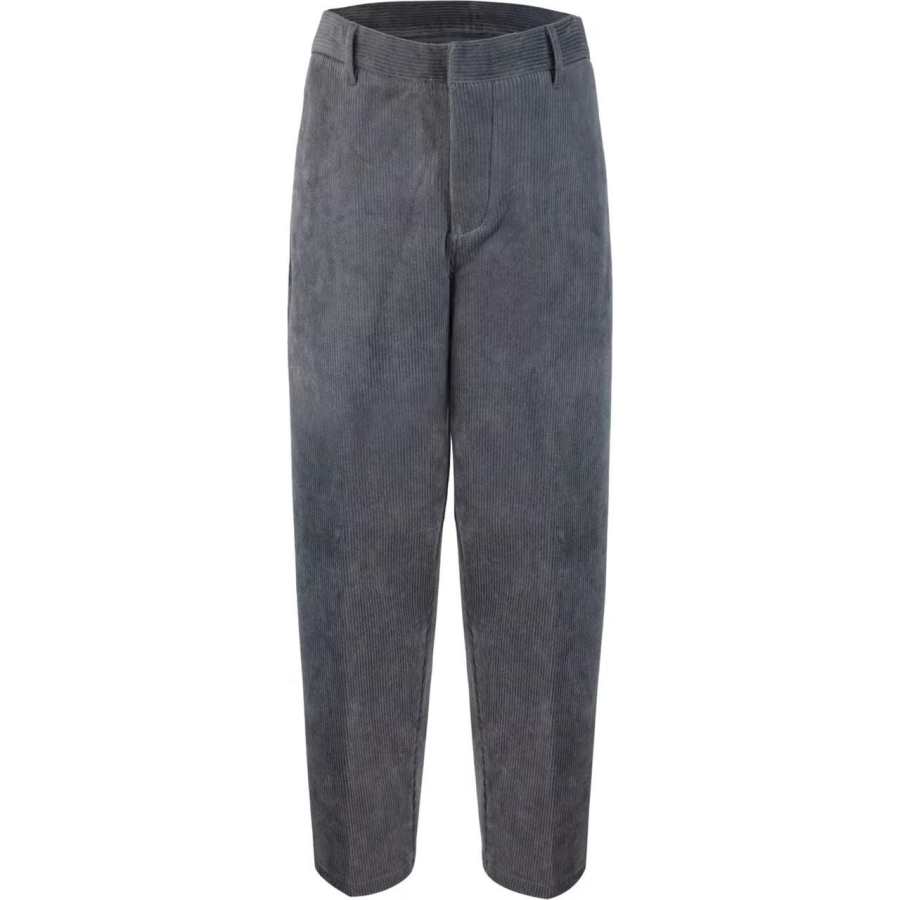 EMPORIO ARMANI Ribbed Velour Trousers