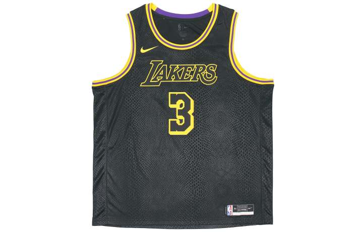 Nike Nike Basketball Jersey Men's Black Yellow