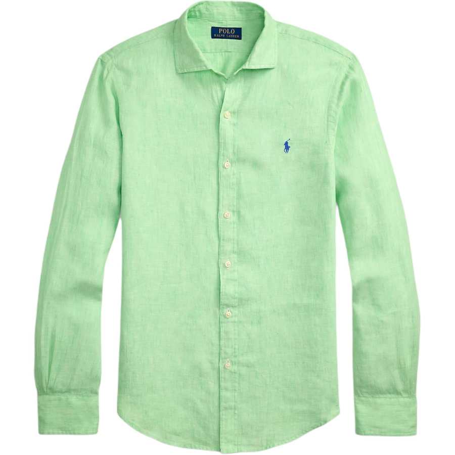 Polo Ralph Lauren Shirt Slim Fit Men's Bright Green