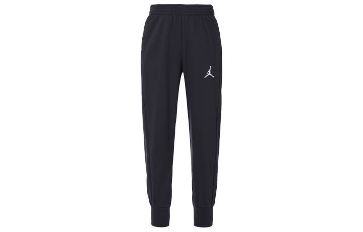 Jordan Jordan Flight Fleece Cuffed Fleece Lined Casual Long Knitted Sweatpants Men's Black