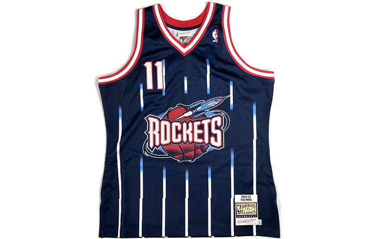 Mitchell Ness Mitchell Ness "NBA Houston Rockets 02 Yao Ming" authentic road jersey