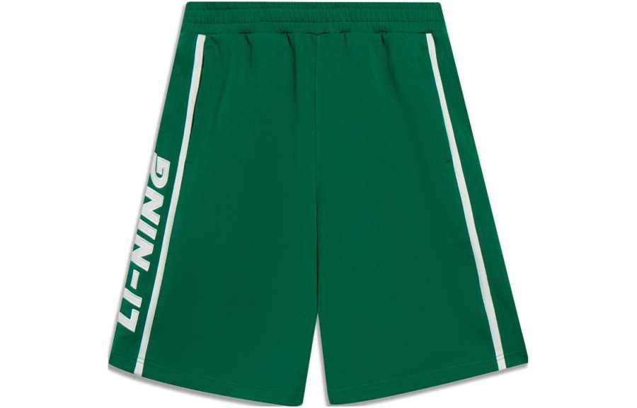 Li-Ning Li Ning Sports Fashion Collection Casual Shorts Unisex Cool Pine Green