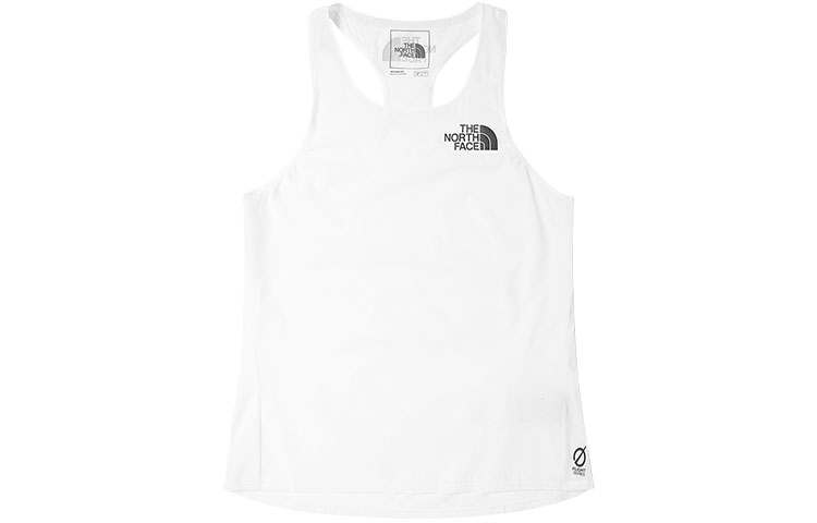 The North Face logo cropped tank top