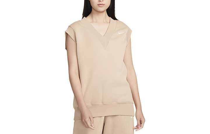 Nike Nike Tank Tops Women's Camel Moderate Straight Fit