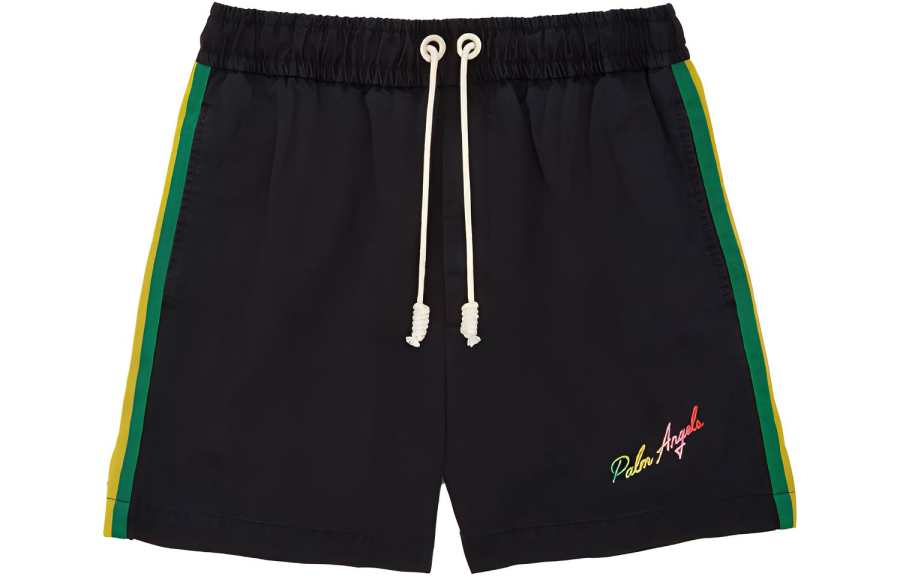 PALM ANGELS Exodus Side Stripe Track Shorts