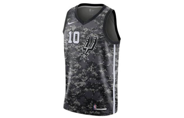 Nike Nike Basketball Jersey Men's Black Camouflage