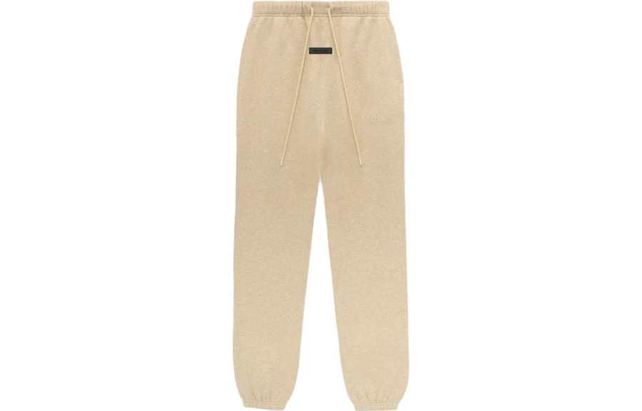 Fear Of God Essentials FW23 Casual Pants Men's Cloudy Gold/Gold Heather