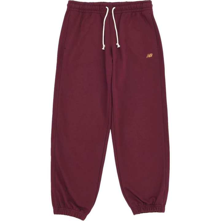 New Balance New Balance Athletics Remastered Casual Pants Men's Burgundy Moderate Cuffed Pants