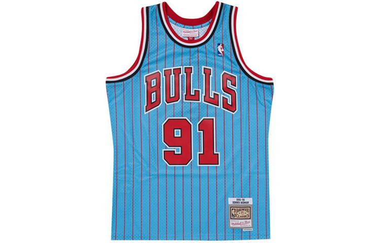 Mitchell Ness Mitchell Ness Basketball Jersey Men's Sky Blue
