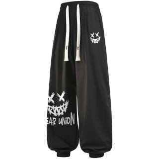 BEAR UNION Casual Pants Unisex Thin Cuffed Pants