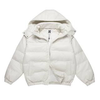 ED HARDY X Puffer Jacket Unisex White