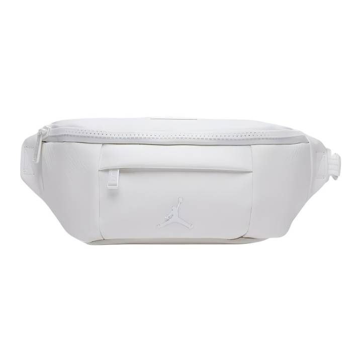Jordan Jordan Synthetic Leather Fanny Pack Regular Unisex White