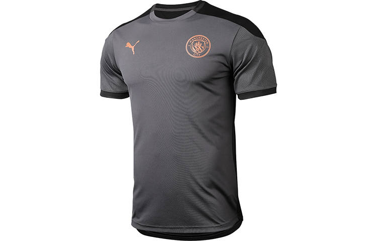 PUMA Manchester City Soccer Jersey Men's Gray