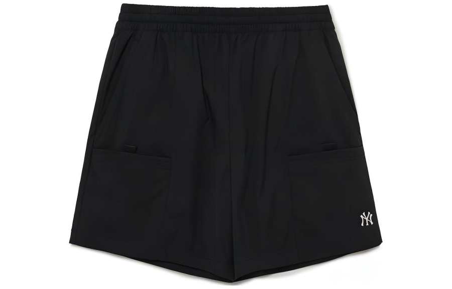 MLB New York Yankees Casual Shorts Unisex Black Moderate