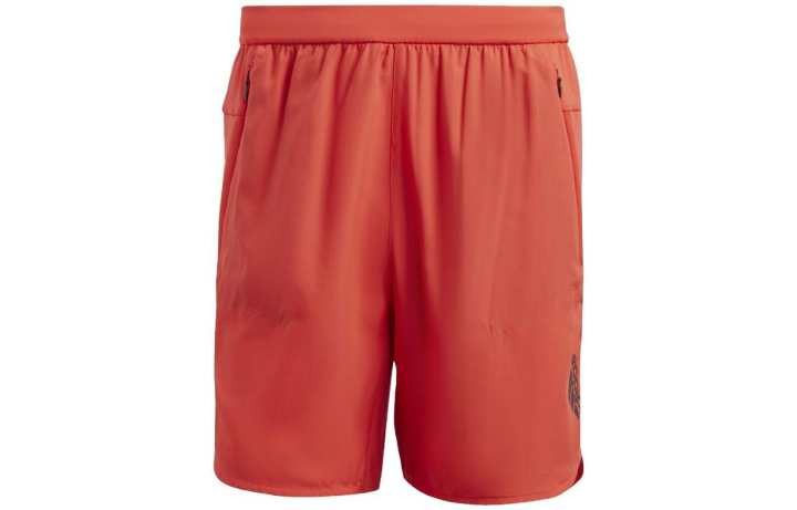 Adidas Adidas Casual Shorts Men's Orange Red