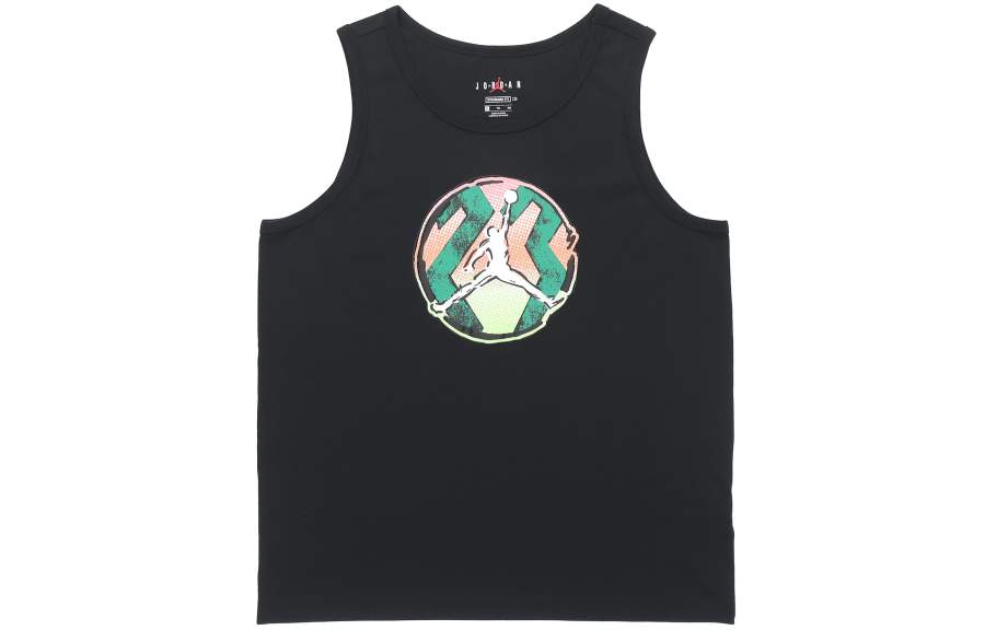 Jordan Jordan Air Sport Dna Printing Casual Sports Running Vest Black