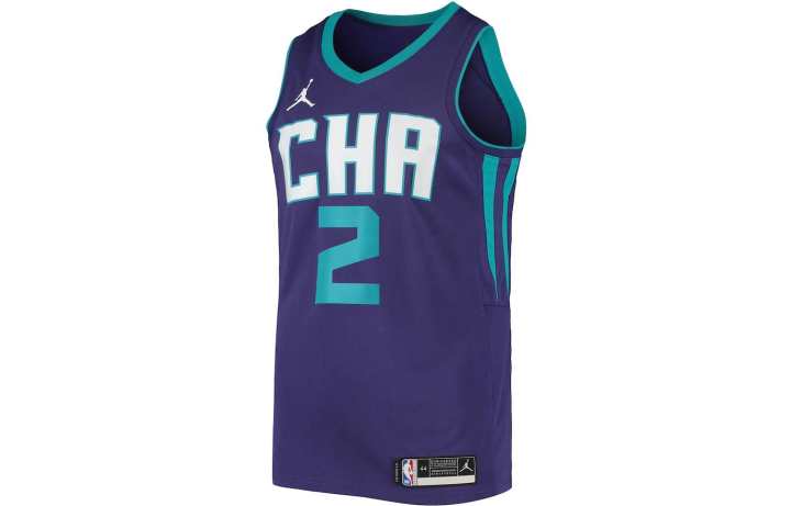 Jordan Jordan Basketball Jerseys Men's Purple Moderate Straight Fit