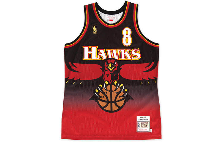Mitchell Ness Mitchell Ness "NBA Atlanta Hawks 1996 Steve Smith" authentic jersey