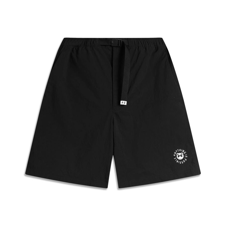 Li-Ning Li Ning Sports Life Collection Casual Shorts Men's Black