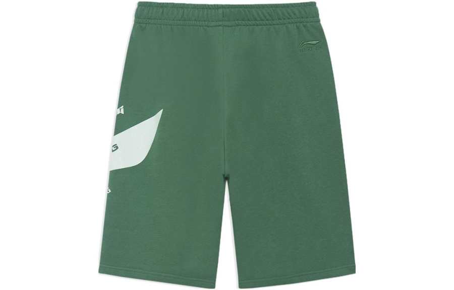 Li-Ning Li Ning Sports Fashion Collection Casual Shorts Men's Mist Pine Green Moderate