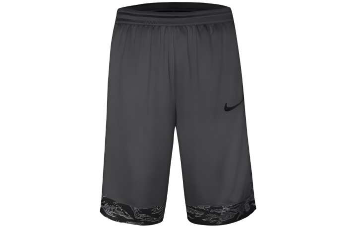Nike Nike Courtlines print 'Anthracite/Black' Shorts