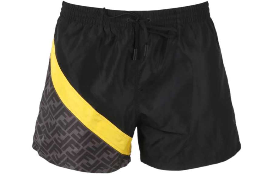 FENDI SS23 Casual Shorts Men's Black
