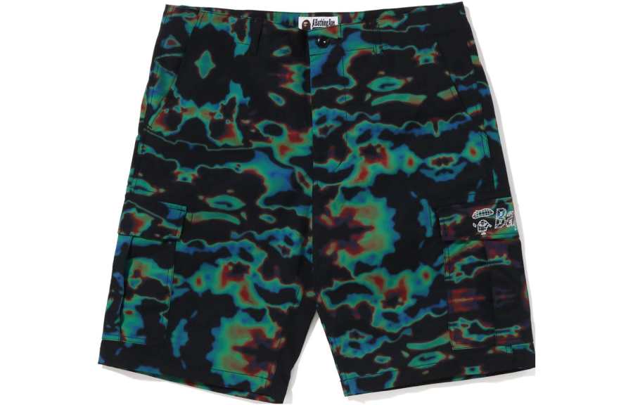 A BATHING APE Bape Thermography Cargo Shorts