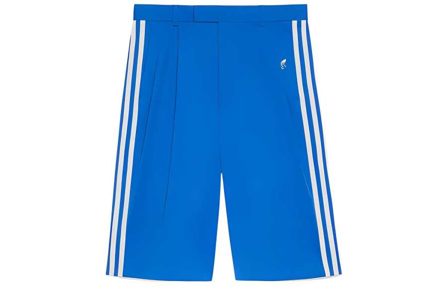 GUCCI x Adidas Originals SS23 Casual Shorts Men's Blue