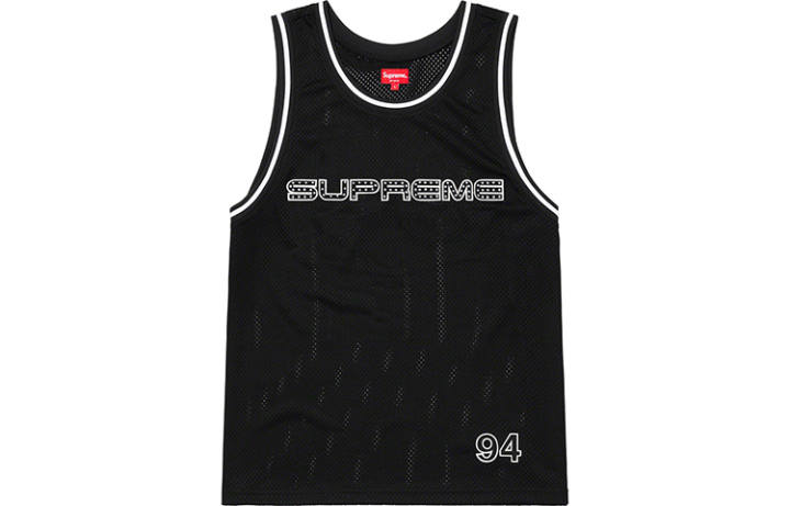 Supreme Supreme Rhinestone Basketball Jersey