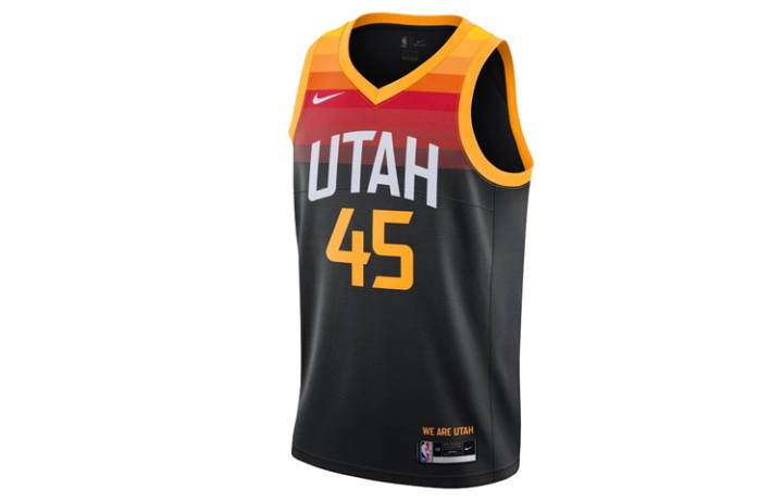 Nike Nike Nba Utah Jazz City Edition Donovan Mitchell 45 Swingman Jersey
