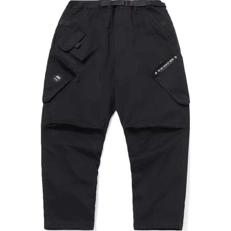 Li-Ning Li Ning x STAR WARS Sports Fashion Collection Casual Pants Men's New Standard Black